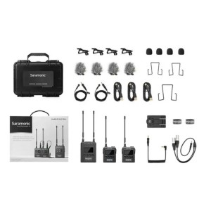 میکروفون یقه ای بی سیم سارامونیک مدل UWMIC9S Mini Kit 2